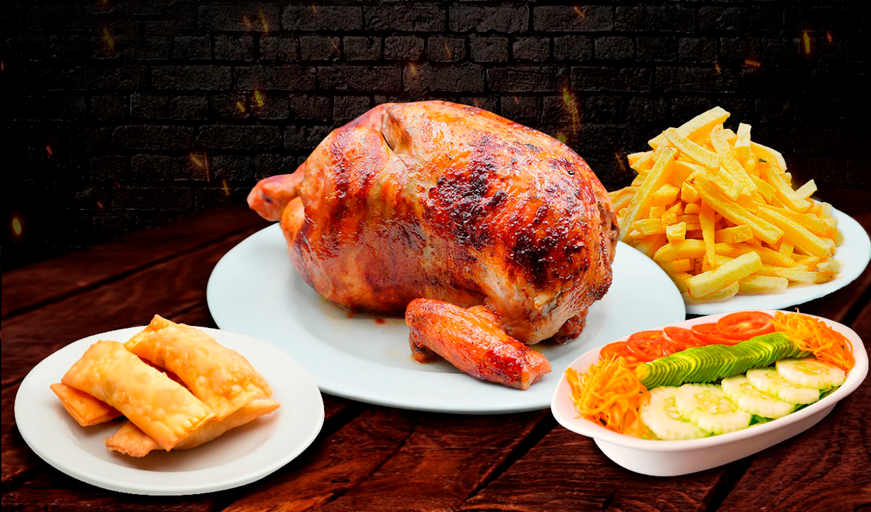 Combo de pollo a la brasa